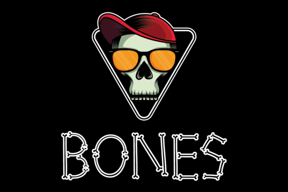 Bones Font: A Bold & Playful Display Typeface for Digital Design