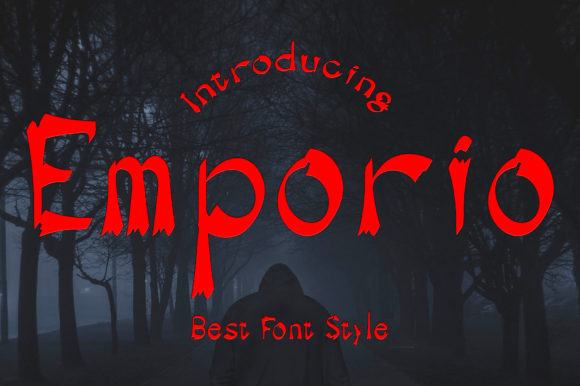 Emporio: The Spooky Display Font for Web Designers