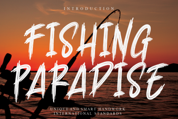 Fishing Paradise: An Editorial Font with Casual Cool