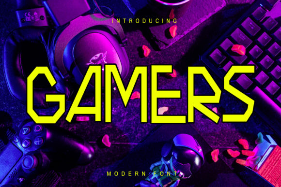 Gamers: A Modern Font for a Clear Business Identity