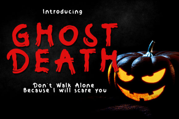 Ghost Death: A Display Font for Editorial Personality
