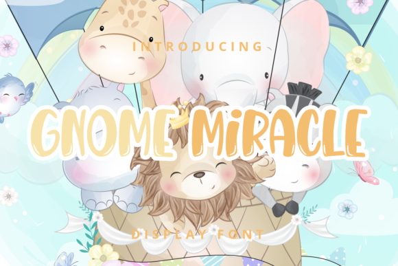 Gnome Miracle: A Display Font That Brightens Any Brand