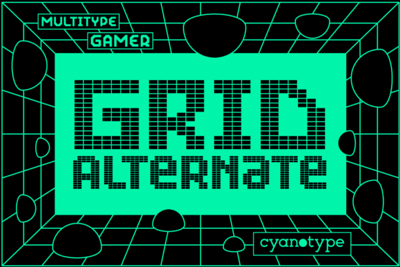 Grid Alternate: The Pixel Display Font for Bold Web Design