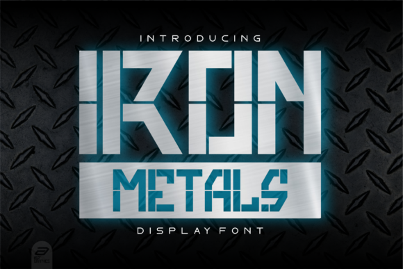 Iron Metals: A Font That Makes Your Campaign Visuals Stand Out