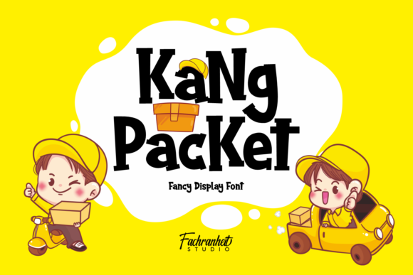 KaNg PacKet: A Quirky Display Font for Crafting Success