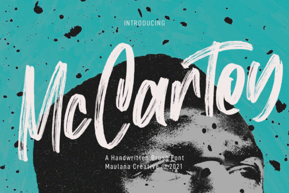 Mc Cartey: A Bold Display Font for Modern Digital Design