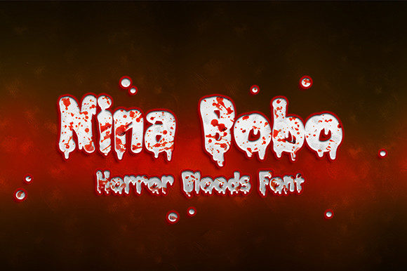 Nina Bobo: A Spooky Display Font for Halloween Marketing